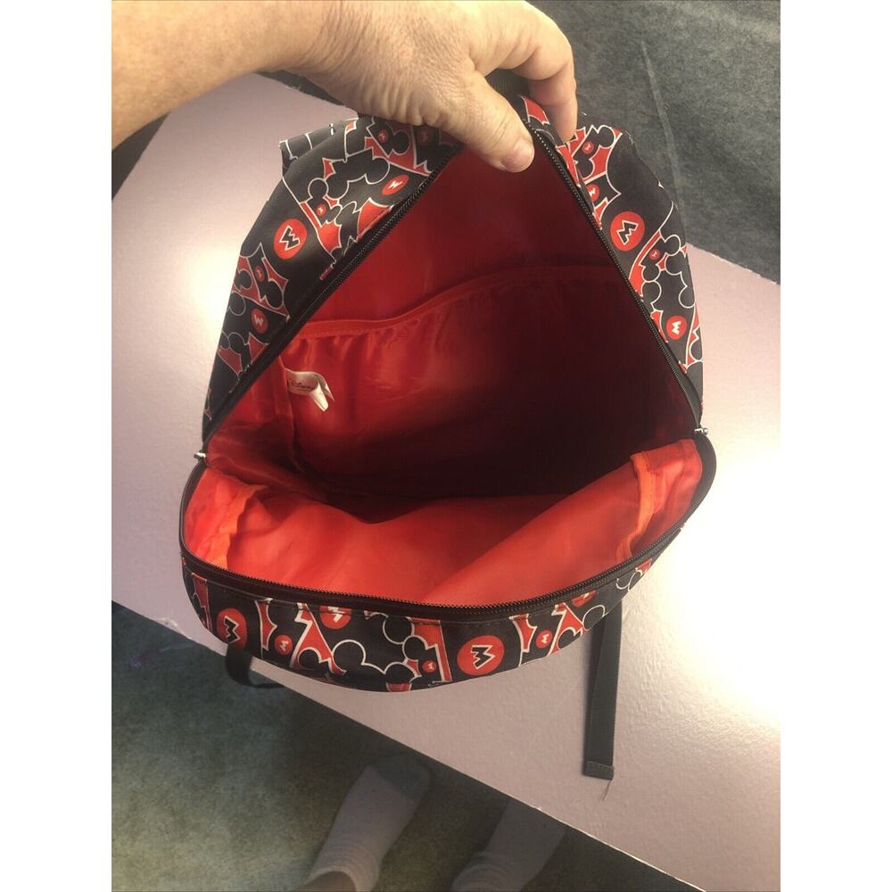 Disney Parks Exclusive Mickey Mouse Club Ear Hat Full-Size Backpack - Picture 6 of 7